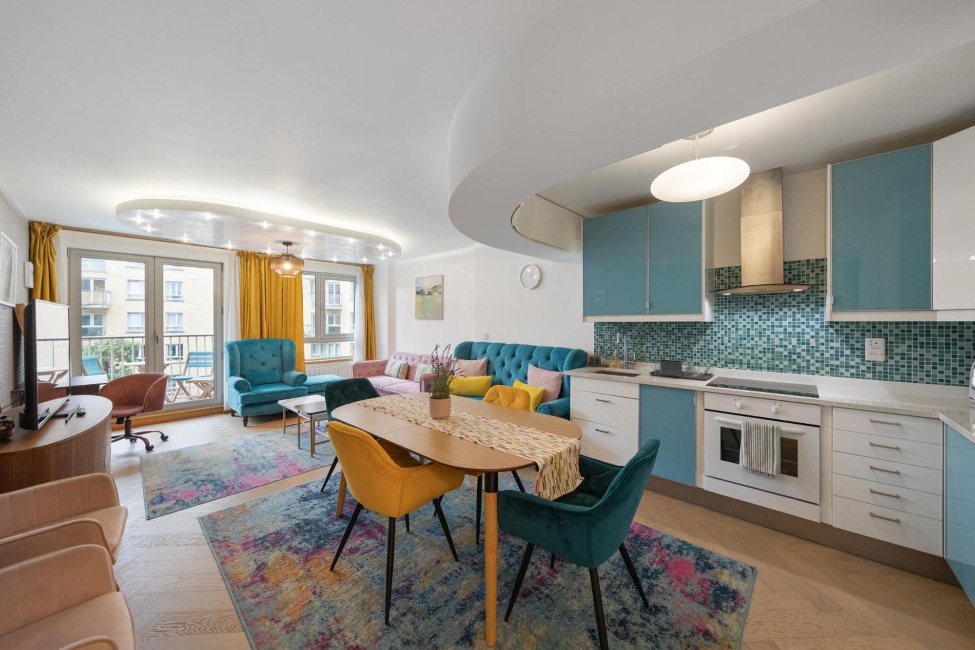5-Star Kings Cross Home With Gym - Central London Kültér fotó